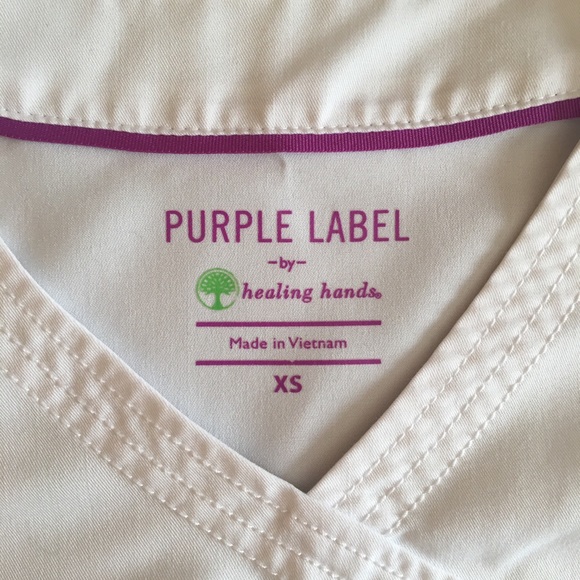 Healing Hands Purple Label Jordan Scrub Top - Picture 3 of 3
